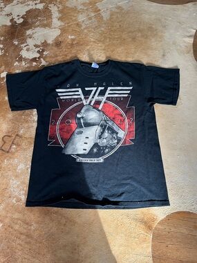 Black Van Halen 2012 World Tour Tee size L